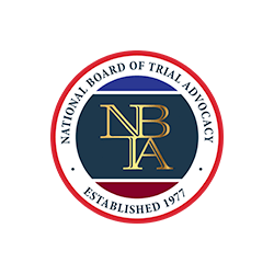 Certified by the National Board of Trial Advocacy